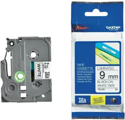 ЛЕНТА ЗА ЕТИКЕТНИ ПРИНТЕРИ BROTHER ТИП TZ - 9 mm x 8,00 m - BLACK ON WHITE TAPE - PN TZE221 (TZE-221)