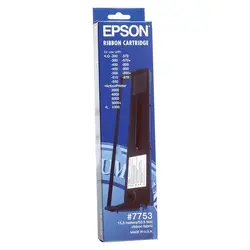 ЛЕНТА ЗА МАТРИЧЕН ПРИНТЕР EPSON LQ 800/850/850+/200/300/300+/400/500/510/50/70/70+/580 - /7753/ - ERC-19 (ERC19) - Black - PN C13S015021 / C13S015633