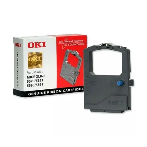 ЛЕНТА ЗА МАТРИЧЕН ПРИНТЕР OKI ML 5520/5521/5590/5591 - Black - PN 01126302 / 01126301 -  4 милиона символа