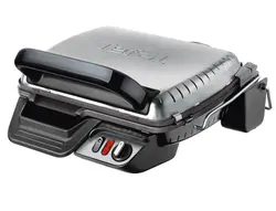 Барбекю, Tefal GC306012 Grill 600 Comfort, 600cm2 cooking surface, 2000W, 3 cooking positions (grill, BBQ, oven), light indicator, adjusted thermostat, vertical storage, non-stick die-cast alum. plates, removable plates