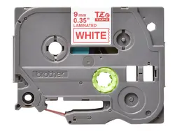 Консуматив, Brother TZe-222 Tape Red on White, Laminated, 9mm, 8m - Eco