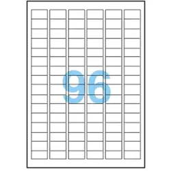 УНИВЕРСАЛНИ ЕТИКЕТИ - 30,5 mm x 16,9 mm - 96 броя на лист - 100 листа - PN BR8832 - OUTLET - GENTLE