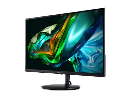 Монитор, Acer SH322QUAbmiphux 31.5", IPS, LED, ZeroFrame, QHD 2560x1440, 75Hz, FreeSync, AG, 1ms (VRB), 100M:1, 300 cd/m2, 1xHDMI, 1xDP, 1xType-C, Audio out, Speaker 1Wx2, Tilt, Bluelight shield, Flicker-Less, Acer Display Widget, VESA, Black