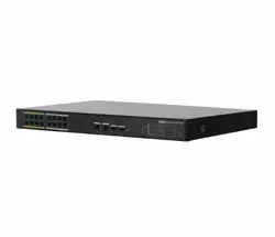 Комутатор Dahua LR2218-16ET-240, 16xFE, 2xGbE(combo), Hi-PoE 240W, L2 управляем