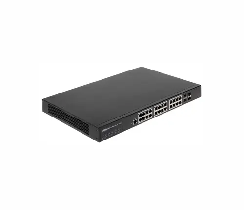 Комутатор Dahua PFS6428-24T, 24GE, 4SFP+, L3 управляем
