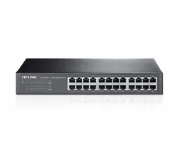 Комутатор TP-Link TL-SG1024D, 24x 10/100/1000M RJ45 ports, metal