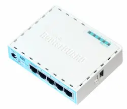 Рутер MikroTik RB750Gr3, hEX, 256MB, 5xGE, RouterOS L4, plastic case, PSU, USB