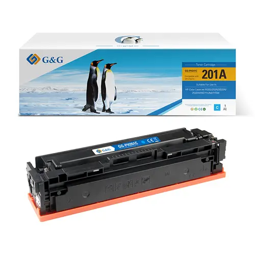КАСЕТА ЗА HP Color LaserJet Pro M252/M252N/M252DN/M252DW/M277N/M277DW - /201A/ - Cyan - CF401A - PN NT-CH201FC/NT-PH201C - G&G