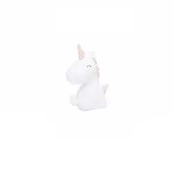 Нощна лампа Dhink® mini - Unicorn, розова грива и рог