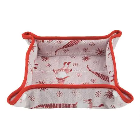 Коледен панер с джудже 31/31 см