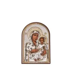 Икона Йерусалимска Богородица 7,5 / 11 см.
