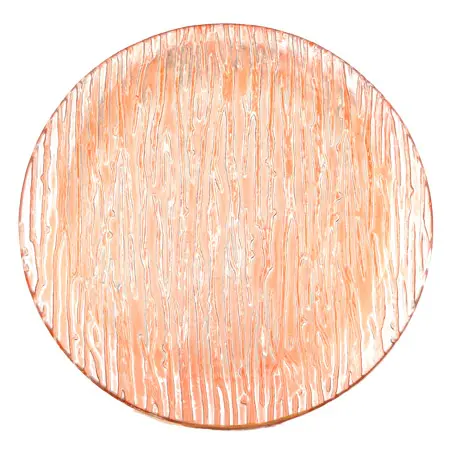 Чиния кръгла карамел