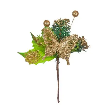 Декорация златна 15см.