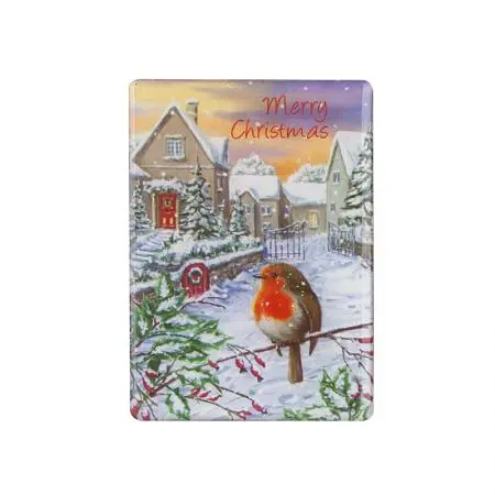 Коледен магнит птиченце