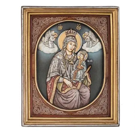 Икона Св.Богородица Неувяхващ цвят