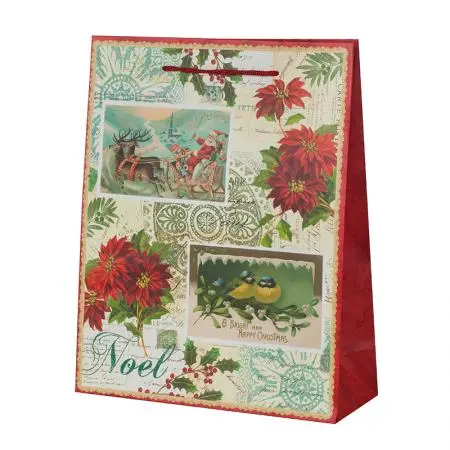 Коледна звезда харт.торба