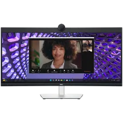 Monitor LED Dell P3424WEB Curved Video Conferencing 34