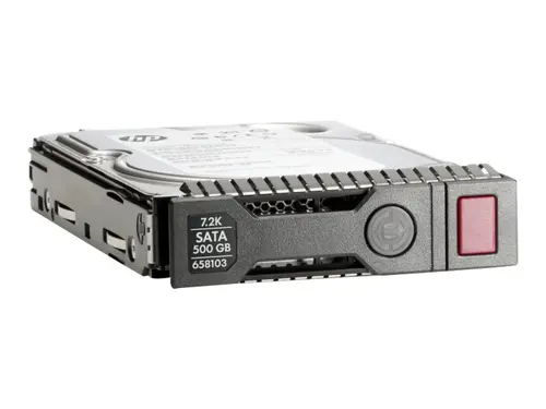 HPE Gen8 500GB 6G SATA 7.2K rpm LFF 3.5inch SC Midline 1yr Warranty Hard Drive