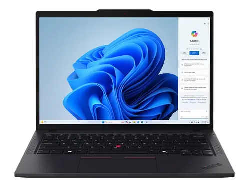 Лаптоп, Lenovo ThinkPad T14 G5 Intel Core Ultra 7 155U (up to 4.8GHz, 12MB), 32GB DDR5-5600, 1TB SSD, 14" WUXGA (1920x1200) IPS AG, Intel Graphics, 5MP&IR Cam, Backlit KB, Black, WLAN, BT, 4 cell, SCR, FPR, Win11Pro, 3Y Premier Лаптоп, Lenovo ThinkPad T14 G5 Intel Core Ultra 7 155U (up to 4.8GHz, 12MB), 32GB DDR5-5600, 1TB SSD, 14" WUXGA (1920x1200) IPS AG, Intel Graphics, 5MP&IR Cam, Backlit KB, Black, WLAN, BT, 4 cell, SCR, FPR, Win11Pro, 3Y Premier