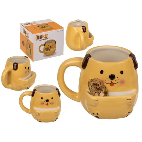Керамична чаша Cookie Cudler, Dog, 450 мл