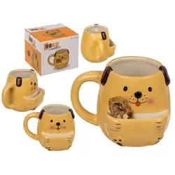 Керамична чаша Cookie Cudler, Dog, 450 мл