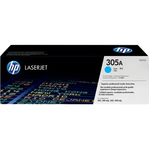 КАСЕТА ЗА HP Color Laserjet PRO 300/400 Color Printer/MFP series - Cyan - /305A/ - PN CE411A