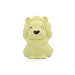 Акумулаторна нощна лампа Dhink® - Lion, светложълта