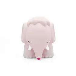 Акумулаторна нощна лампа Dhink® - Elephant, светлорозова