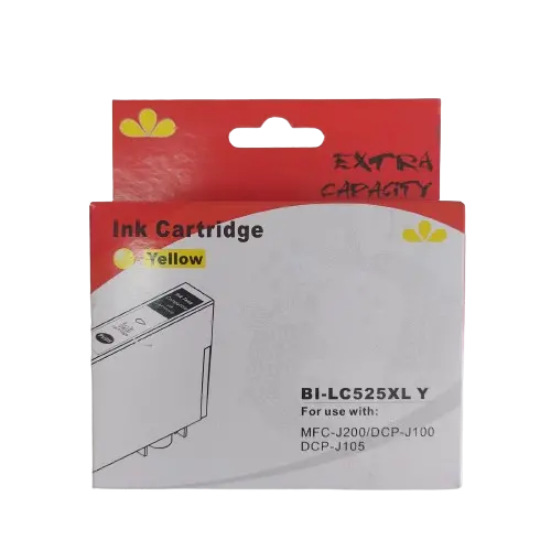 ГЛАВА ЗА BROTHER DCP J100/J105/MFC J200 - Yellow - LC525XLY (LC-525XLY) - HIGH CAPACITY - PN BI-LC525XLY - NEOMAX