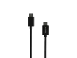 Кабел, Natec USB-C(M) -> USB-C (M) 2.0 cable 1m pd 100w Black