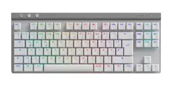 Клавиатура, Logitech G515 LIGHTSPEED TKL Wireless Gaming Keyboard - WHITE - US INT'L - EMEA28i-935
