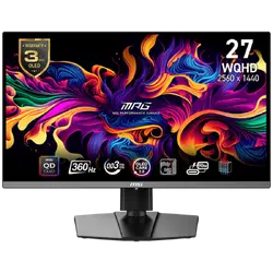 MSI MPG 271QRX QD-OLED Gaming Monitor, 27