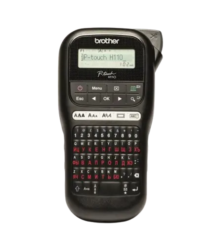 ЕТИКЕТЕН ПРИНТЕР BROTHER P-touch PT-H110 (PTH110) - С ПЕЧАТ НА КИРИЛИЦА - PN PTH110R1 (PT-H110R1)