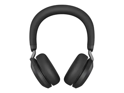 JABRA EVOLVE2 75, Link390a MS Stereo Black, EVOLVE2 75 headset Black MS, Link 380 BT adapter USB-A MS,1.2m USB-C to USB-A cable, carry pouch, warranty and warning (safety leaflets)
