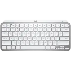 Клавиатура, Logitech MX Keys Mini For Mac Minimalist Wireless Illuminated Keyboard - PALE GREY - US Intl - EMEA