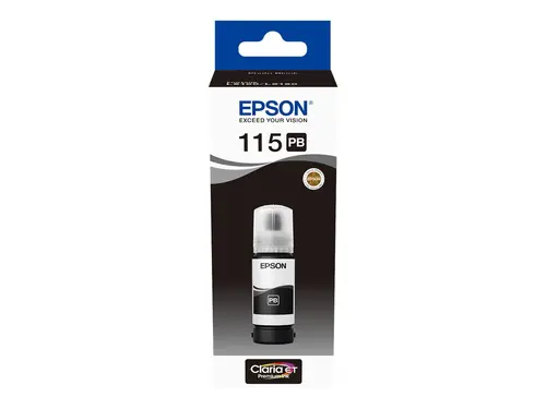 Консуматив, Epson 115 EcoTank Photo Black ink bottle Консуматив, Epson 115 EcoTank Photo Black ink bottle