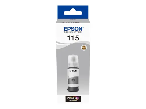 Консуматив, Epson 115 EcoTank Grey ink bottle Консуматив, Epson 115 EcoTank Grey ink bottle