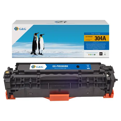 УНИВЕРСАЛНА КАСЕТА ЗА HP Color Laserjet CP2020/CP2025/CM2320/CANON MF8330/MF8340/MF8360/MF8380/LBP7200/LBP7210/LBP7660/LBP7680 - CC530A/CE410A/CF380A/CRG-718BK (CRG718BK) - Black - PN NT-PH530UBK - G&G