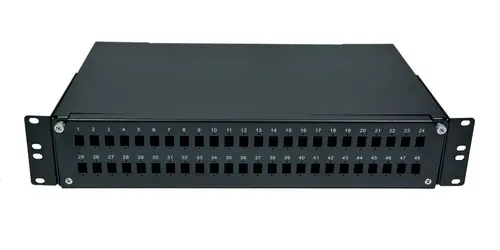 Оптичен панел SeaMAX, 48x SC simplex, 2U, празен