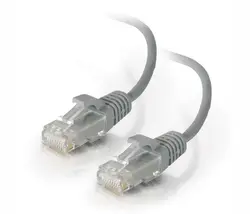 Пач кабел SeaMAX FTP кат.5е с RJ45 конектори, PVC, 2м, сив