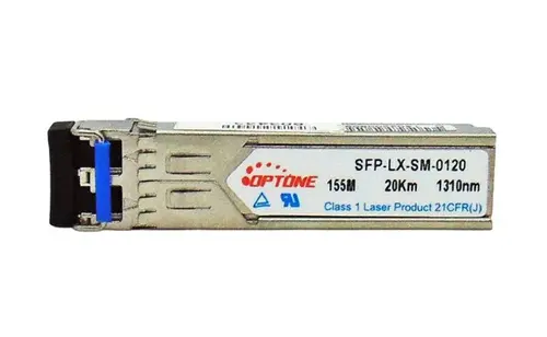 Оптичен модул Optone SFP-LX-SM-0120, 155M, 1310nm, LX, 20km, LC duplex