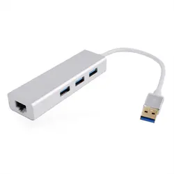 Адаптер за мрежа SeaMAX, 3xUSB3.0, 1xRJ45 GbE