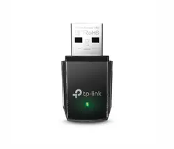 Безжичен адаптер TP-LINK Archer T3U, AC1300 MU-MIMO, двулентов, USB 3.0, вграден