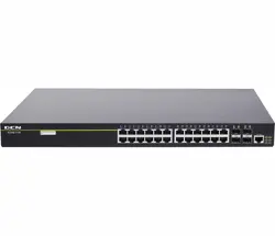 Комутатор DCN DCRS-5750-28T, 28-port 20x10/100/1000 + 4xGE Combo + 2x 10GE