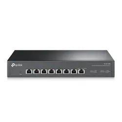 Комутатор TP-LINK TL-SX1008, 8x 10GbE портa, неуправляем, настолен/ шкаф монтаж