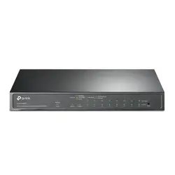 Комутатор TP-LINK TL-SG1210MPE, 10хGbE RJ45, 8-Port PoE+, 1x SFP/RJ45 combo,123W