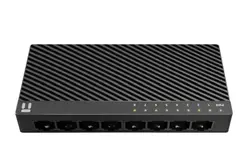 Комутатор Stonet ST3108C, 8x 10/100M, неуправляем, настолен