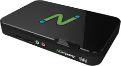 Терминал NComputing N400, Citrix HDX, HD720p, 512MB, 4x USB, 1x Gbit Eth