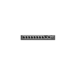 Комутатор Ruijie RG-ES210GS-P, 8xGbE PoE+, 1x GbE, 1x GbE/SFP, 120W, до 16 VLAN