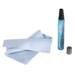 Почистващ комплект за екрани, 15 ml, микрофибърна кърпа, цена за 1 бр., 221092